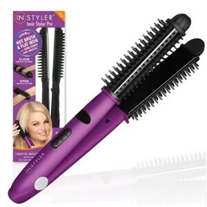 InStyler Ionic Pro Hair Straightener Flat Iron Hair Dryer Brush Curling Iron NWT